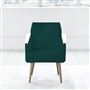 Ray Chair - Beech Legs - Cassia Azure