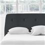 Cosmo Superking Headboard - Self Buttons - Brera Lino Dusk