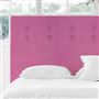 Polka Alto Single Headboard - Self Buttons - Brera Lino Peony