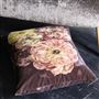 Le Poeme De Fleurs Rosewood Decorative Pillow 