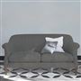 Paris 2.5 Seat Sofa - Walnut Legs - Brera Lino Granite