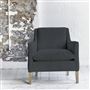 Milan Chair - Beech Legs - Brera Lino Dusk