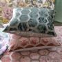 Manipur Jade Velvet Decorative Pillow
