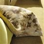 Jardin Chinois Hemp Linen Decorative Pillow