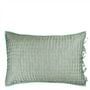 Chenevard Eau De Nil & Celadon Standard Pillowcase - Reverse