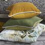 Jangal Ecru Linen Decorative Pillow