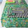 Delahaye Emerald Linen Table Cloth, Runner, Placemats & Napkins 