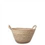 Small Palm Leaf Basket With Handles