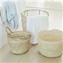Small Palm Leaf Laundry Basket