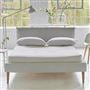 Pillow Low Bed - Double - Cassia Chalk - Beech Leg