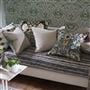 Brera Lino Thyme & Pebble Linen Cushion