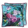 Bouquet de Roses - Turquoise - Cushion - 50x50cm - Without Pad