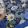 Tapis Brocart Decoratif Indigo 