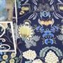 Tapis Brocart Decoratif Indigo 