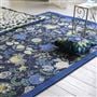 Tapis Brocart Decoratif Indigo 