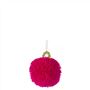 Pom Pom Bauble Fuchsia & Lime 