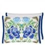 Isabella Embroidered Cobalt Cushion