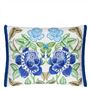 Isabella Embroidered Cobalt Cushion