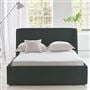 Amalfi Bed -Double - Cassia Velvet - Graphite