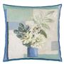 Celadon Vase Delft Cushion