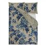 Hirigana Indigo King Duvet Cover