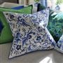 Coussin Kawana Linen Cobalt 