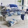 Hirigana Indigo Linen Bed Linen