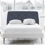 Cosmo Double Headboard - Self Buttons - Rothesay Denim