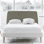 Cosmo Superking Headboard - Self Buttons - Rothesay Linen