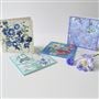 Indigo Greeting Cards Set Of 4