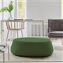 Maranello - Large/Low Ottoman - Brera Lino Emerald