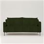 Positano 3 seater - Matt Black Legs - Tarazona Forest