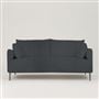 Positano 3 seater - Polished Steel Legs - Brera Lino Dusk