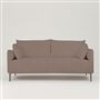 Positano 3 seater - Polished Steel Legs - Brera Lino Cameo