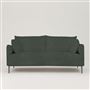 Positano 3 seater - Polished Steel Legs - Tortona Fir