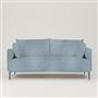 Positano 3 seater - Polished Steel Legs - Tarazona Mist