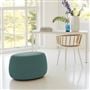 Maranello - Small/Tall Ottoman - Cassia Velvet Azure