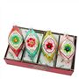 Tulip Reflector Christmas Decorations Set Of 4