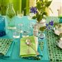 Lario Turquoise Table Linen