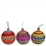 Small Rattan Christmas Decorations Set of 3