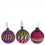 Small Rattan Christmas Decorations Set of 3