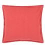 Biella Coral & Rosewood European Pillowcase set of 2