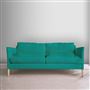 Milan 2.5 Seat Sofa - Cassia - Ocean - Beech Leg