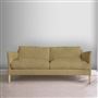 Milan 2.5 Seat Sofa - Brera Lino - Hemp - Beech Leg