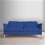 Milan 2.5 Seat Sofa - Brera Lino - Lagoon - Beech Leg