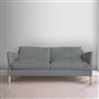 Milan 2.5 Seat Sofa - Aria - Waterfall - Beech Leg