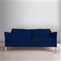 Milan 2.5 Seat Sofa - Cassia - Indigo - Beech Leg