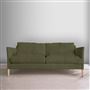 Milan 2.5 Seat Sofa - Tortona - Cedar - Beech Leg