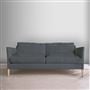 Milan 2.5 Seat Sofa - Tortona - Dusk - Beech Leg