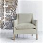 Milan Chair - Tarazona - Chalk - Beech Leg